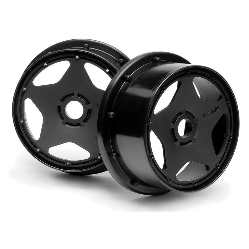 hpi racing remote control toy accessories super star wheel silver 2 pcs