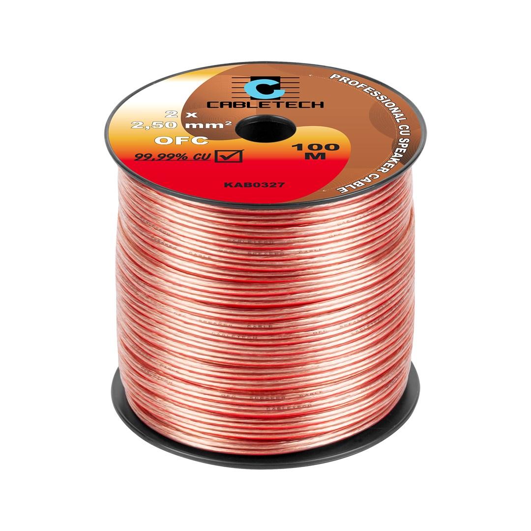 cabletech speaker cable ofc 2.5mm