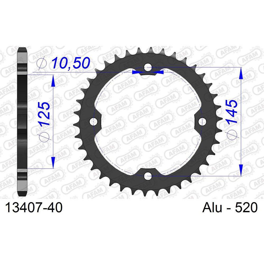 afam rear sprocket 13407 38t