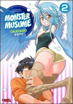 okayado manga monster musume 2 black and white