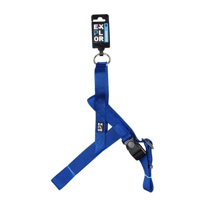 duvo+ dog harness chest fashion blue xl