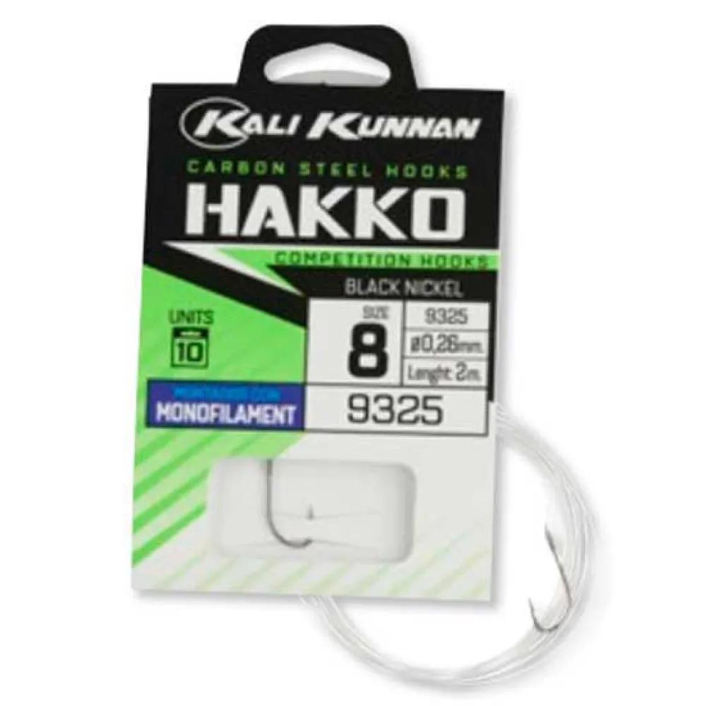 kali fishing hook hakko 9325 black nickel 1 pack