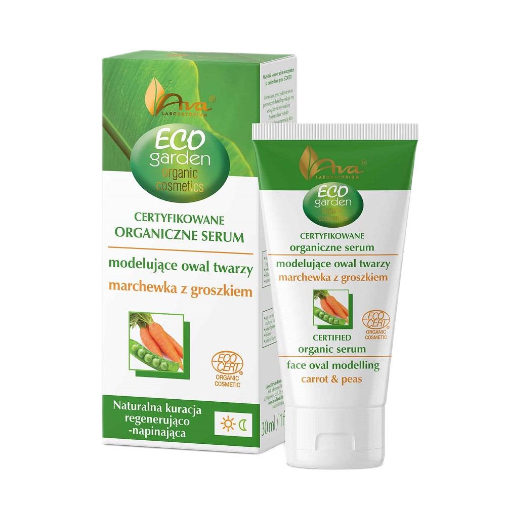 ava face serum eco garden carrot pea 30ml