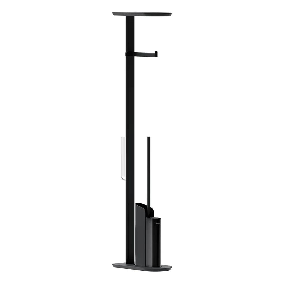 cosmic toilet brush holder flat integrated design