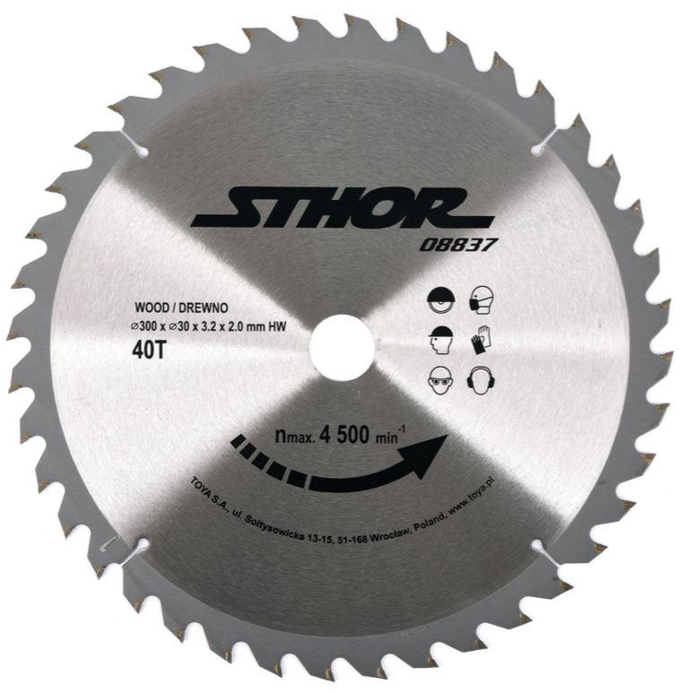 sthor circular saw blade 300mm 40 teeth