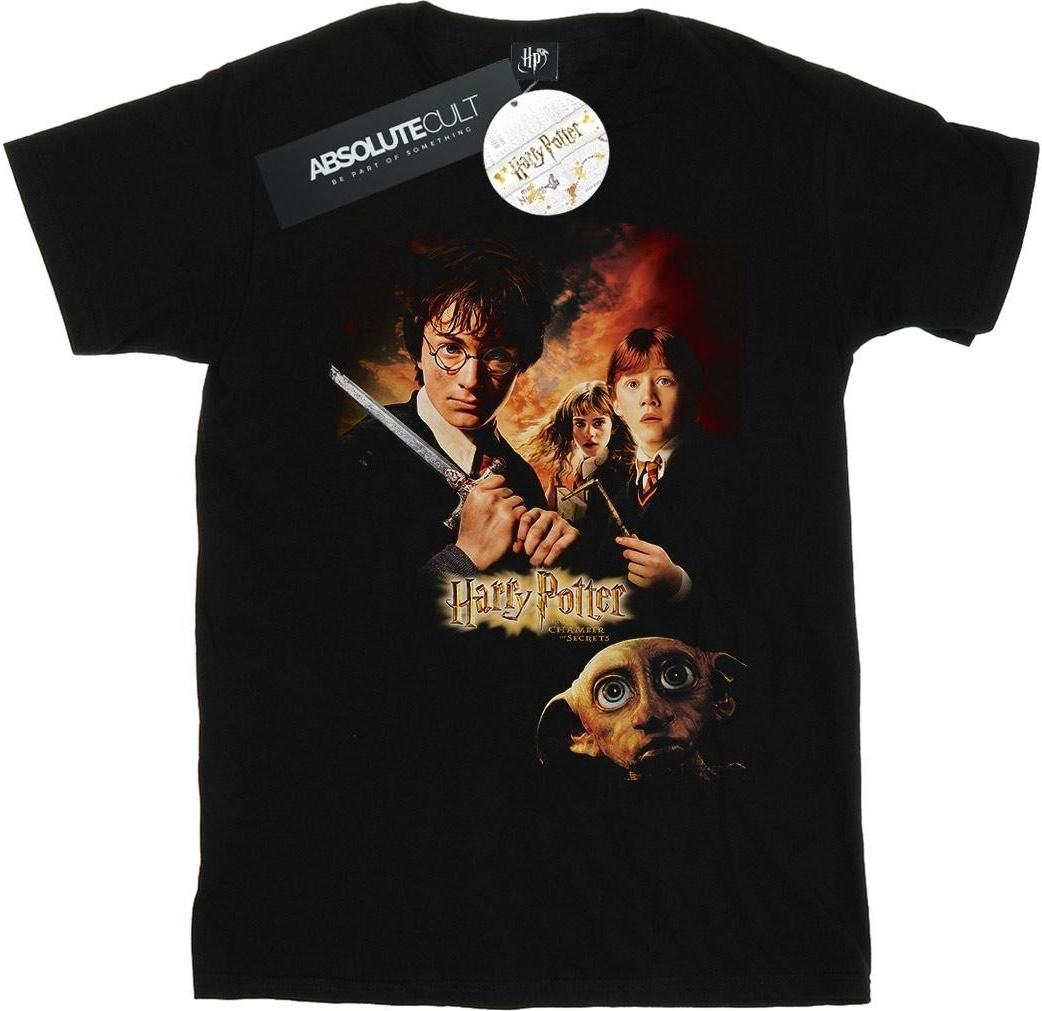 harry potter t-shirt chamber of secrets boyfriend black xl