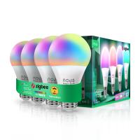 nous smart light bulb p3z rgb zigbee 4 pack