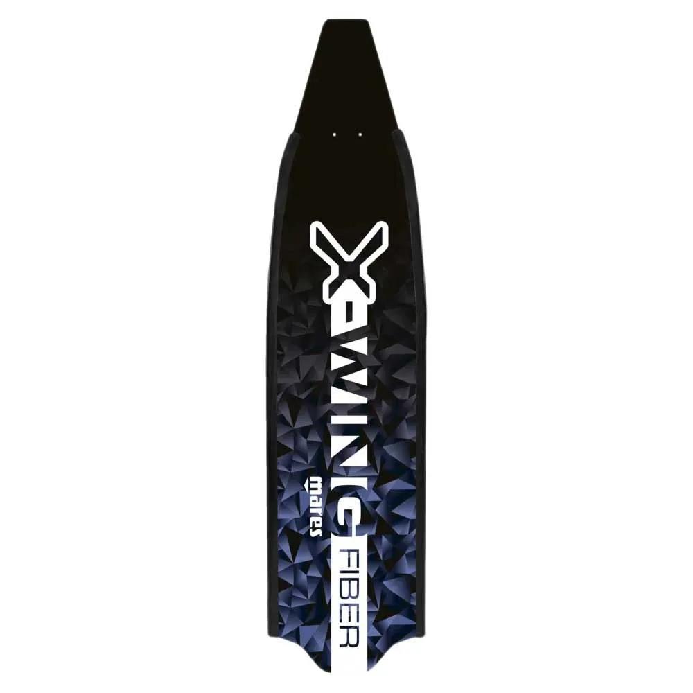 mares diving fins x-wing fiber medium black one size