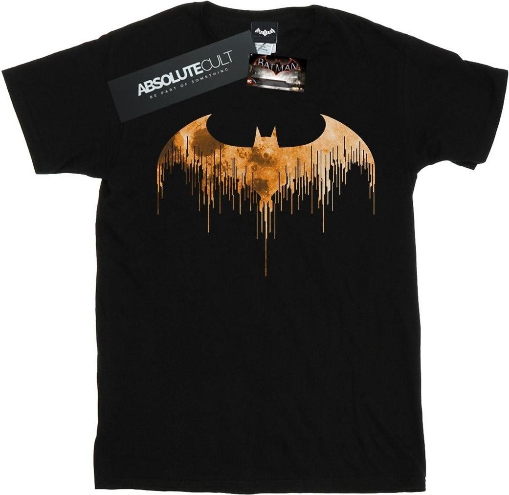 dc comics t-shirt arkham knight boyfriend black m