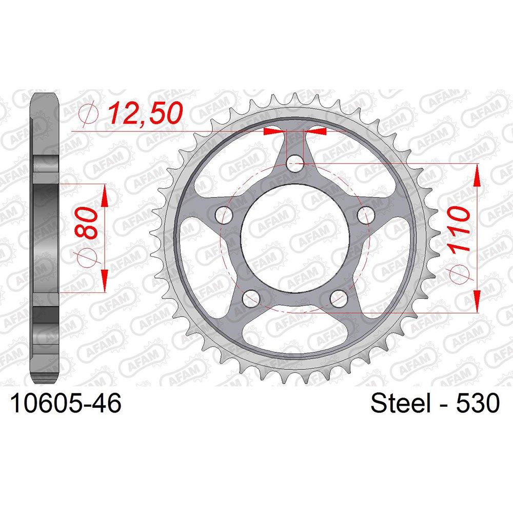 afam rear sprocket 10605 39t