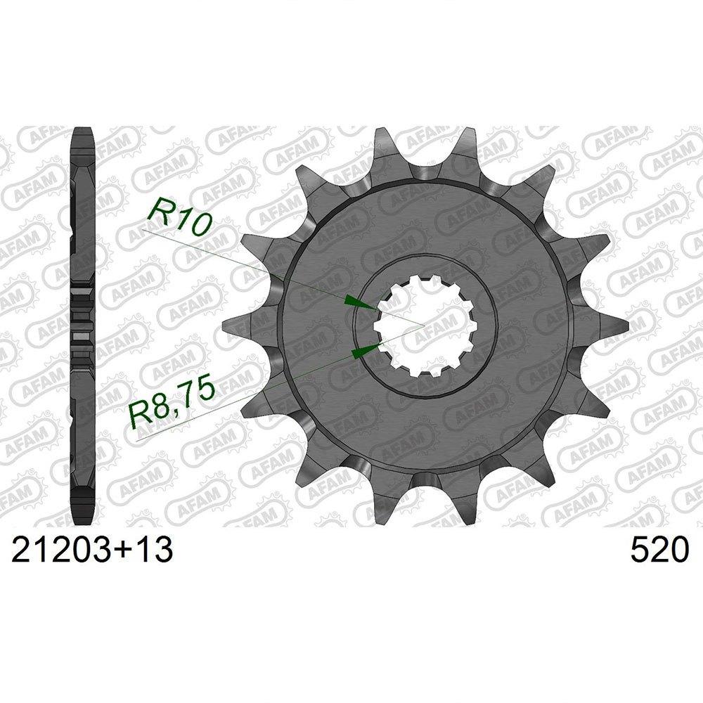 afam front sprocket 21203 13t