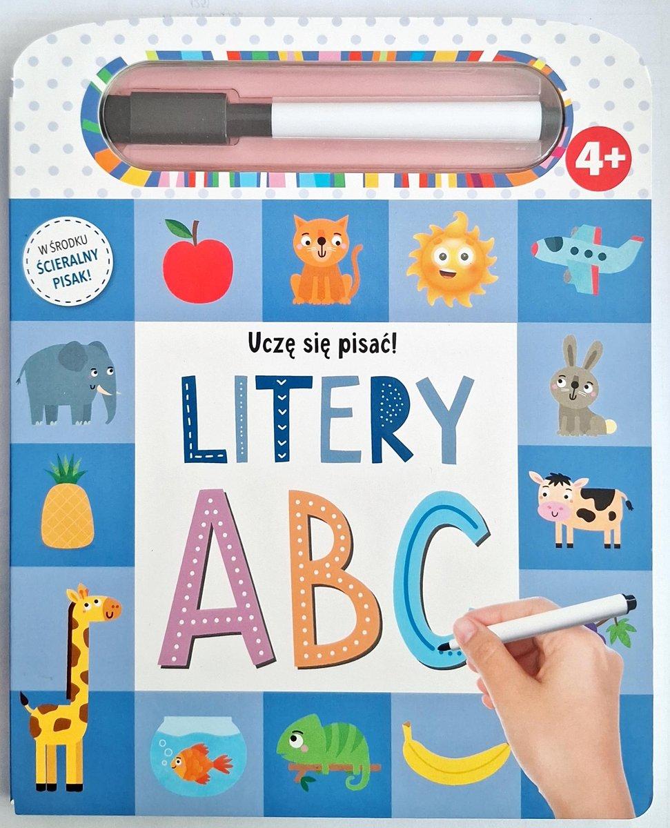 litery abc children's educational book learn to write
