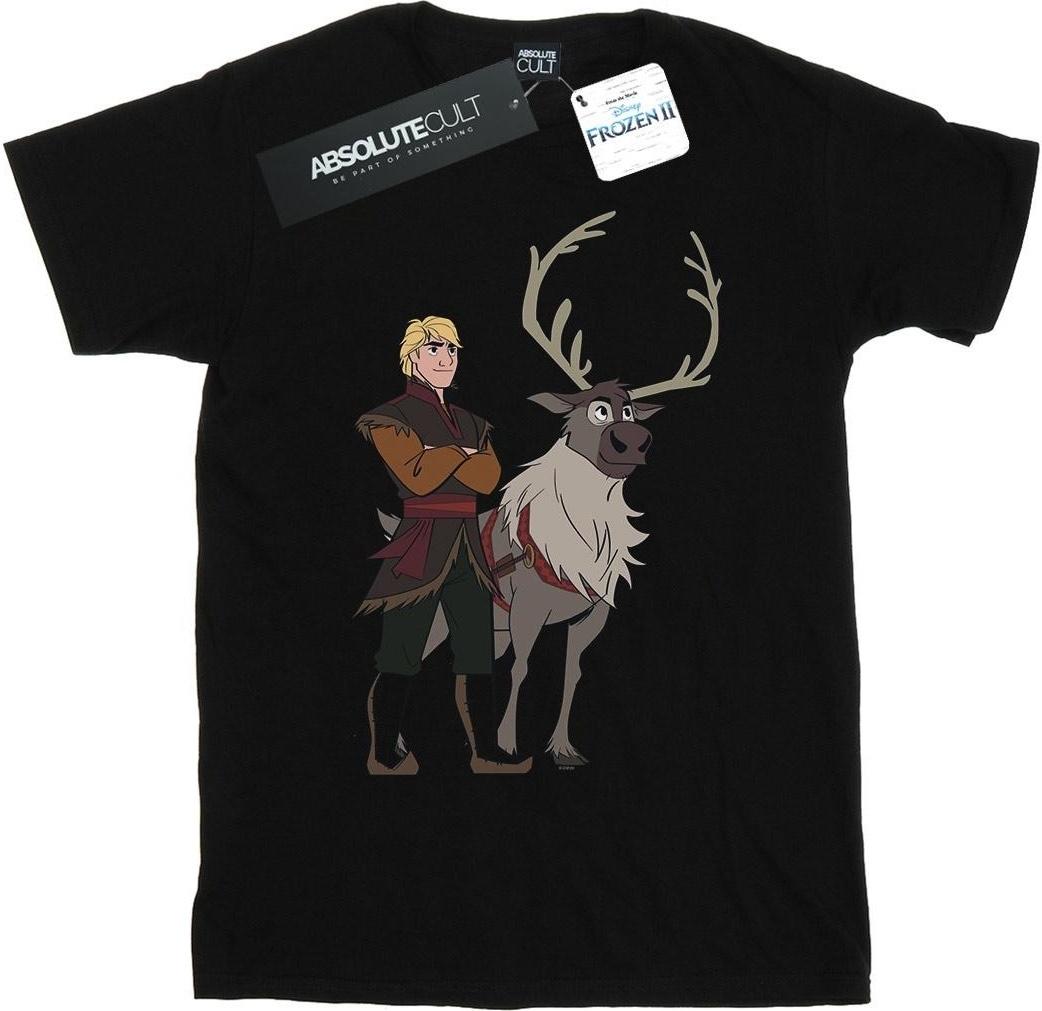 disney t-shirt frozen 2 sven and kristoff black