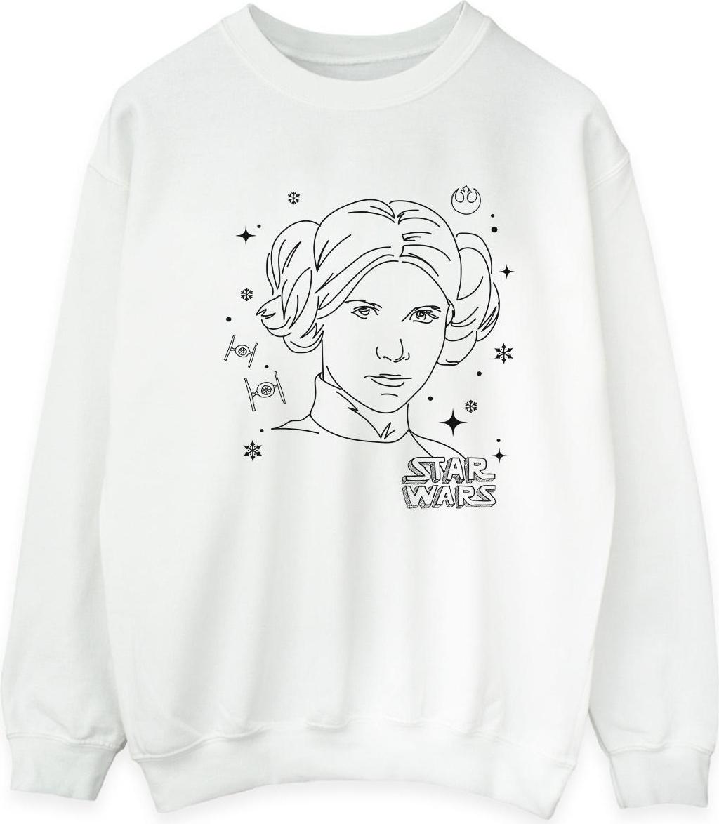 star wars sweatshirt episode iv a new hope xl white