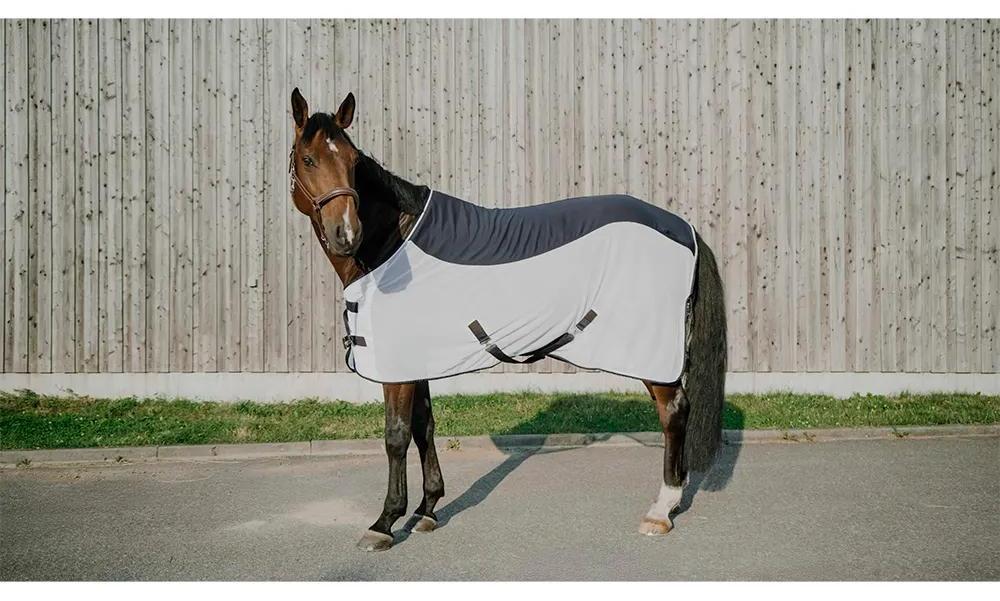 equithème fly rug flycool marine/white 135 cm