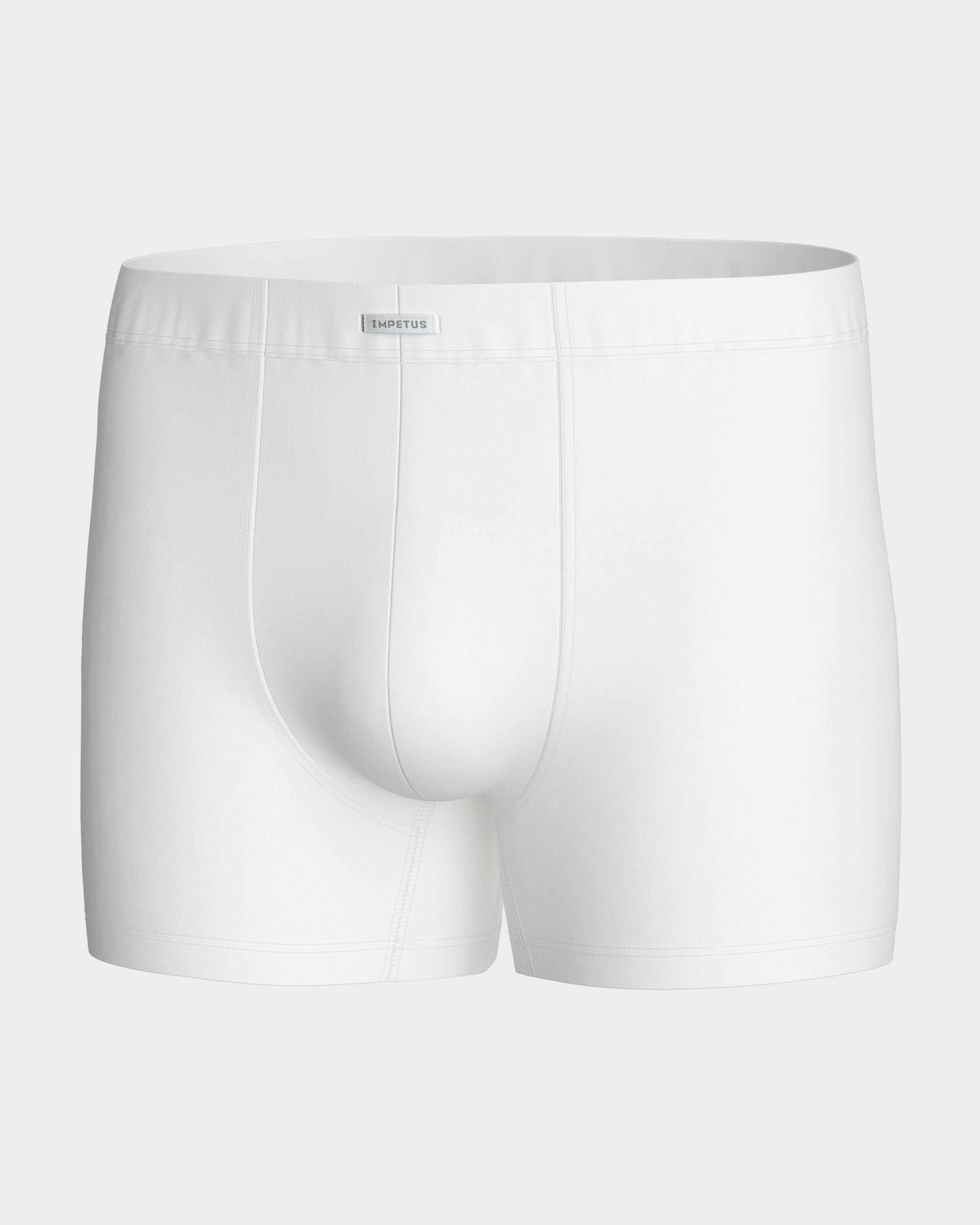 impetus boxers essentials stretch modal white xl