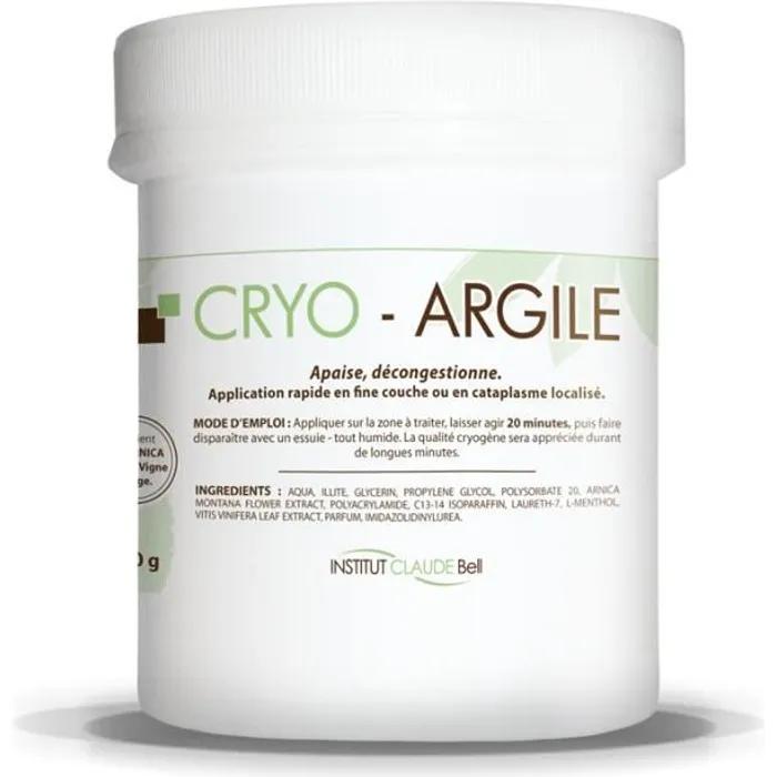 claude bell cold ointment cryo'argile 500g