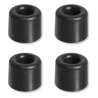cyclingcolors door stopper pvc black 4 pack