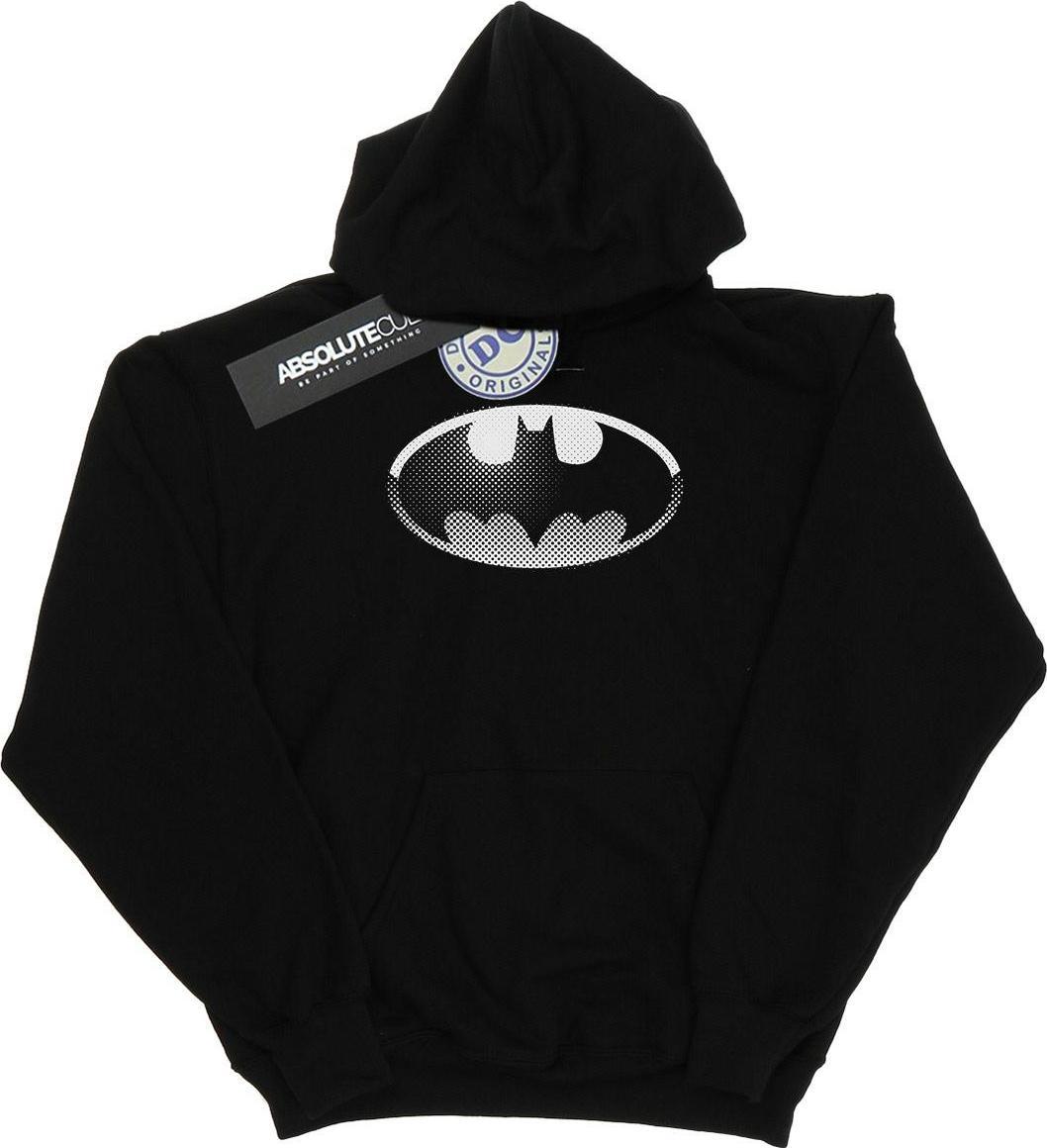 dc comics hoodie batman logo black s