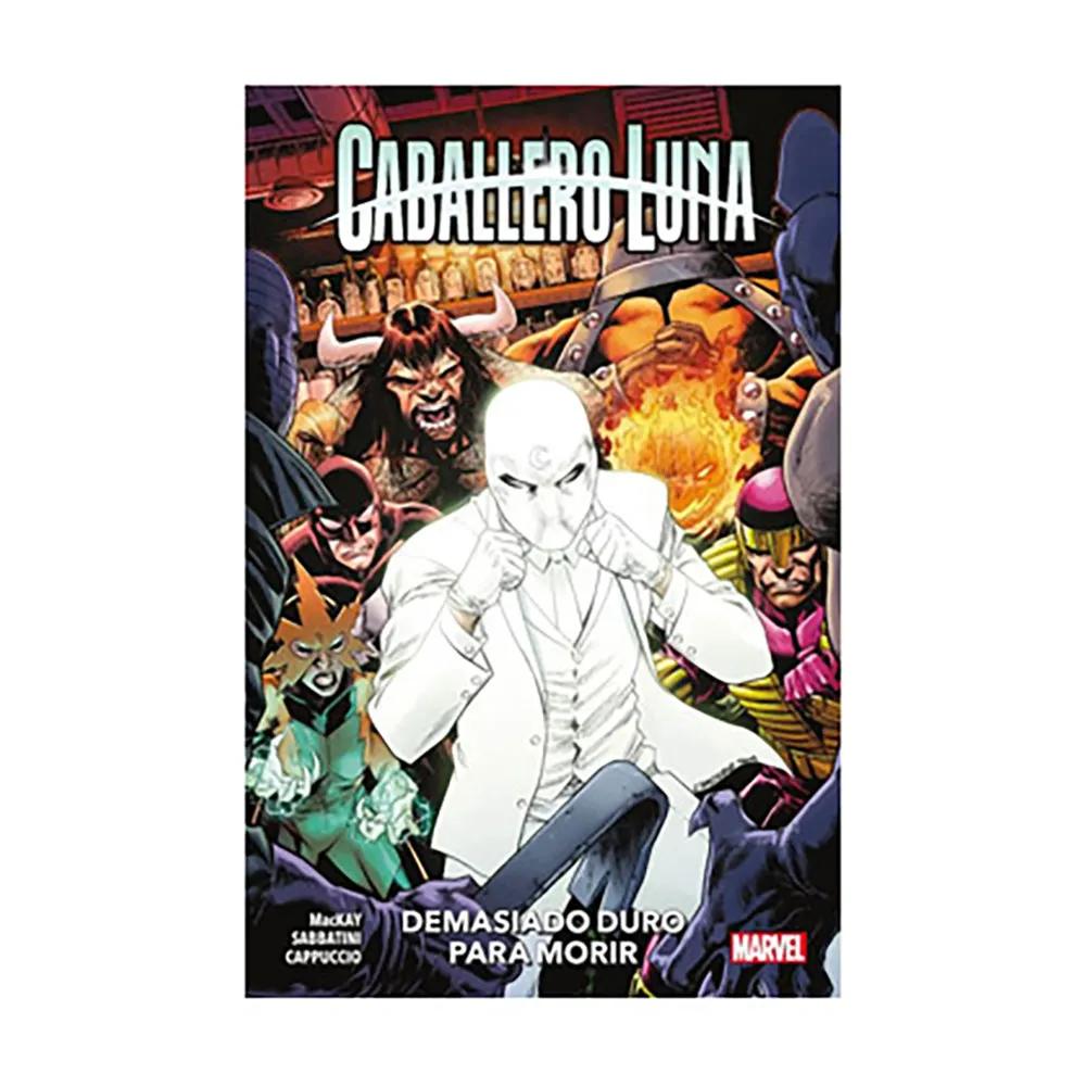 marvel comic book caballero luna 2 demasiado duro para morir 168 pages