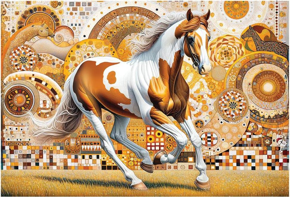 wooden.city wooden puzzle elegant horse 500 pieces