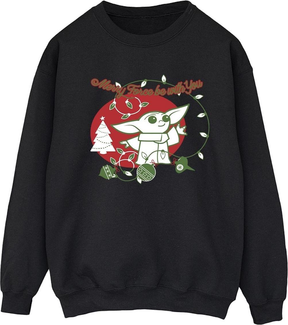 star wars sweatshirt force be with you black l