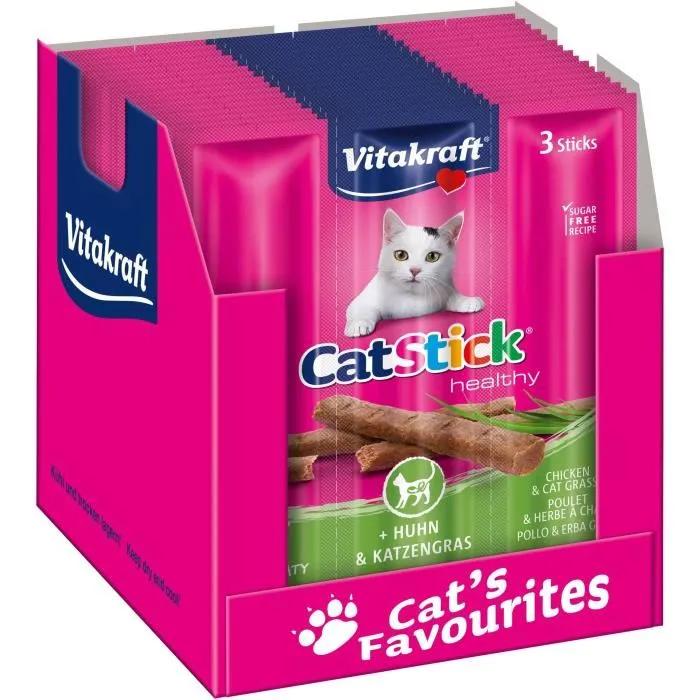 vitakraft cat treats stick mini chicken 3 pack