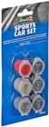revell paint set aqua color sport car 6x5ml