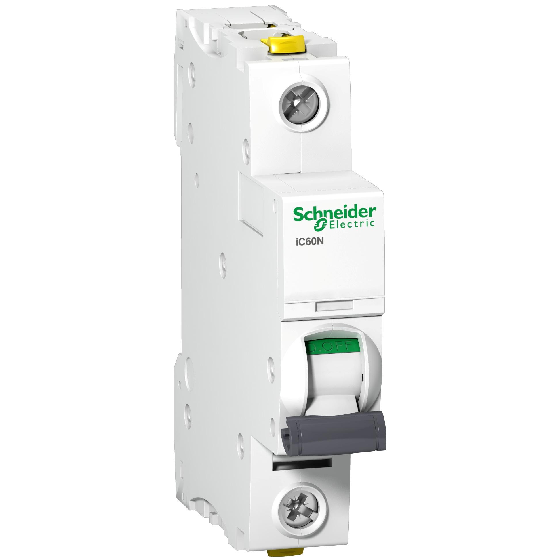 schneider circuit breaker ic60n 1p 10a d