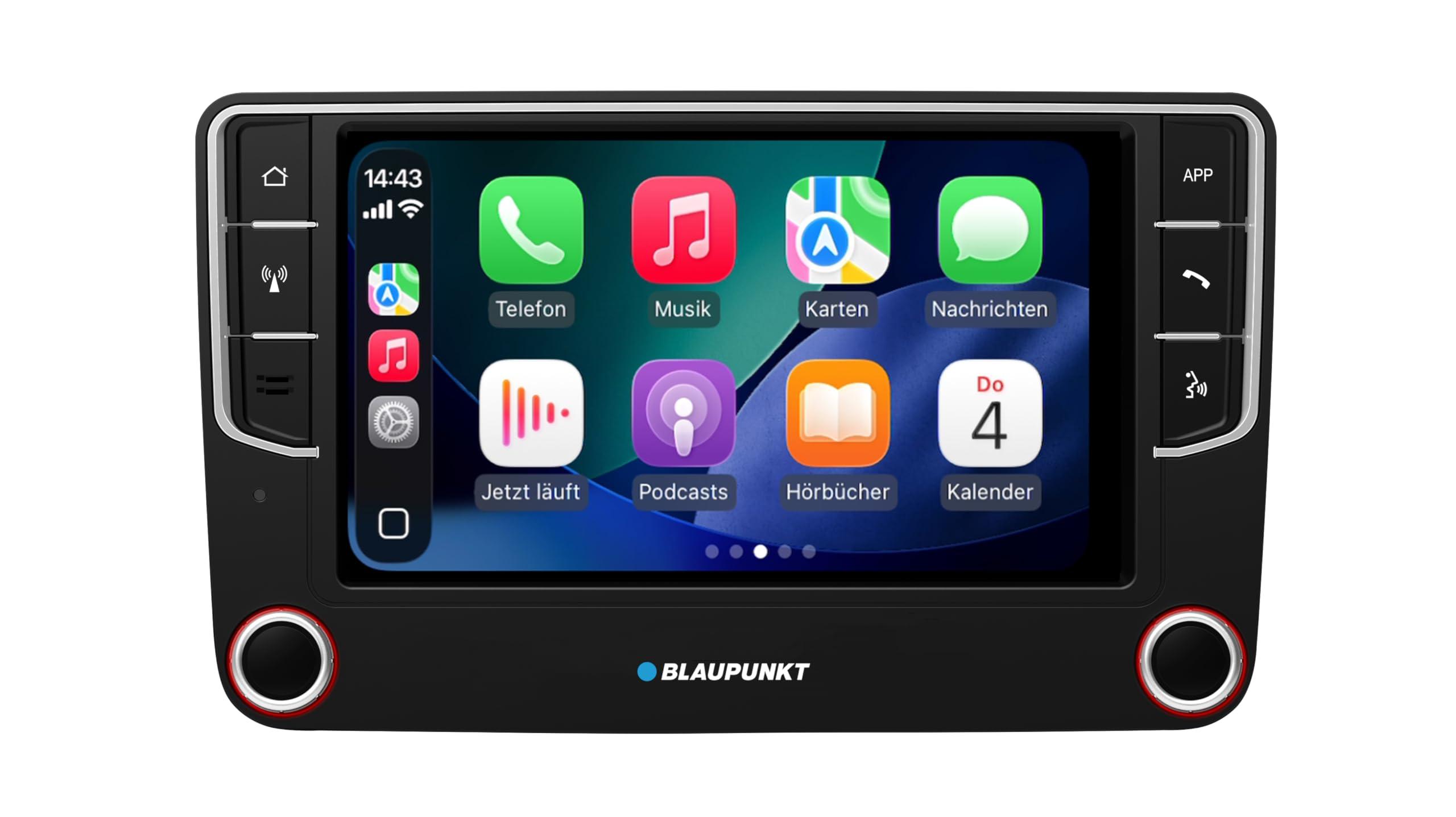 blaupunkt car stereo wolfsburg 648 dab 2din carplay androidauto