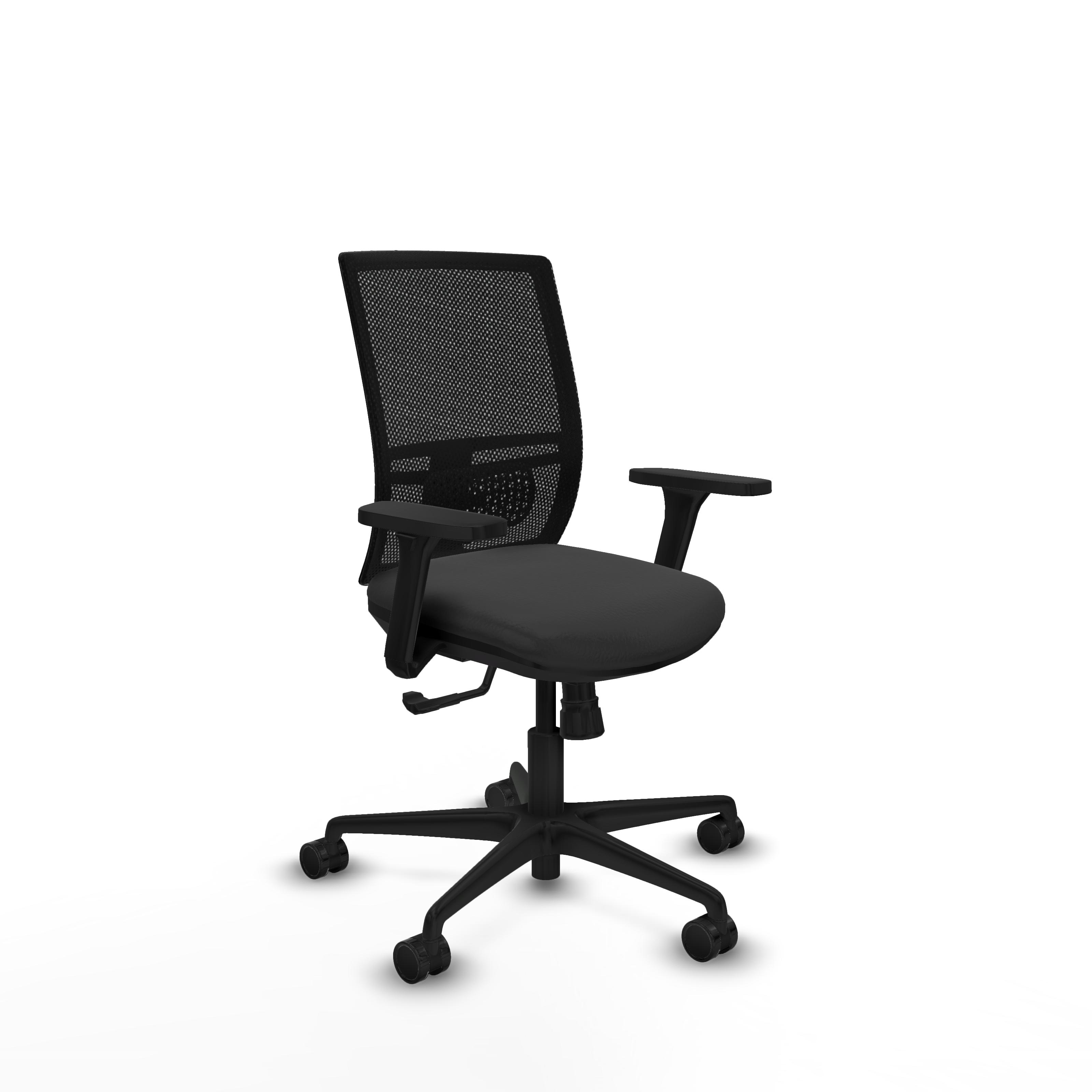 piqueras y crespo office chair yunquera black 120kg