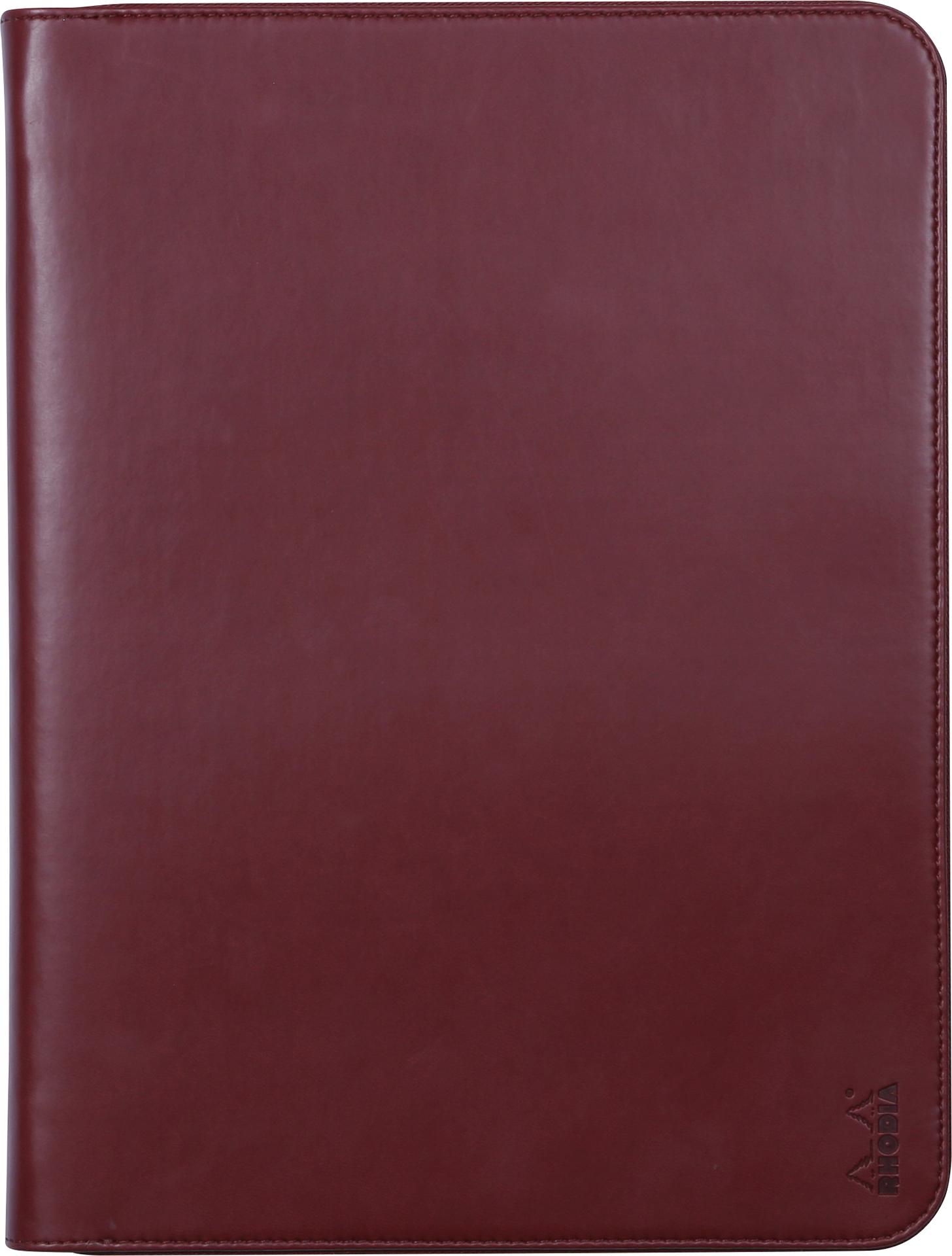 rhodia conference folder a4 lie de vin