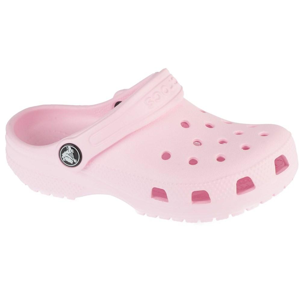 crocs clogs classic clog k 206991-6zw pink milk