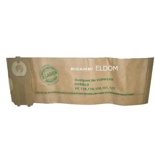 folletto vacuum cleaner bags vk120/121/122 8 pack