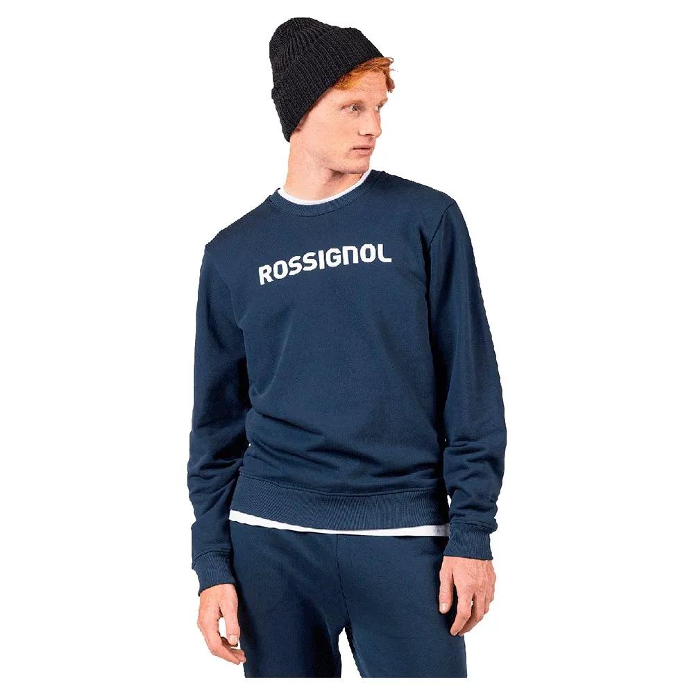 rossignol sweatshirt prarion cn organic fleece blue s