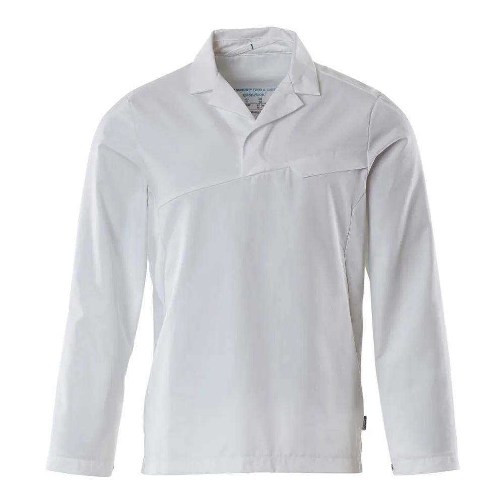 mascot work shirt food & care 20452 long sleeve white 3xl