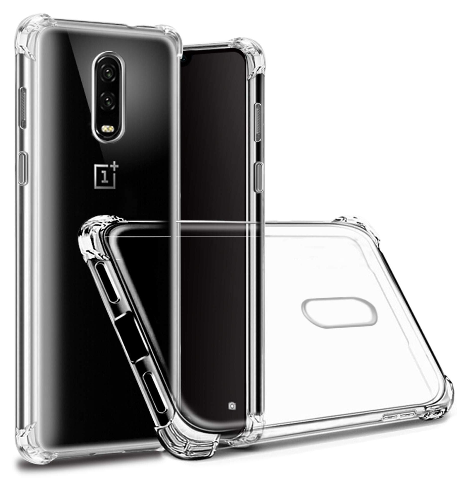 hually phone case oneplus 6t clear silicone