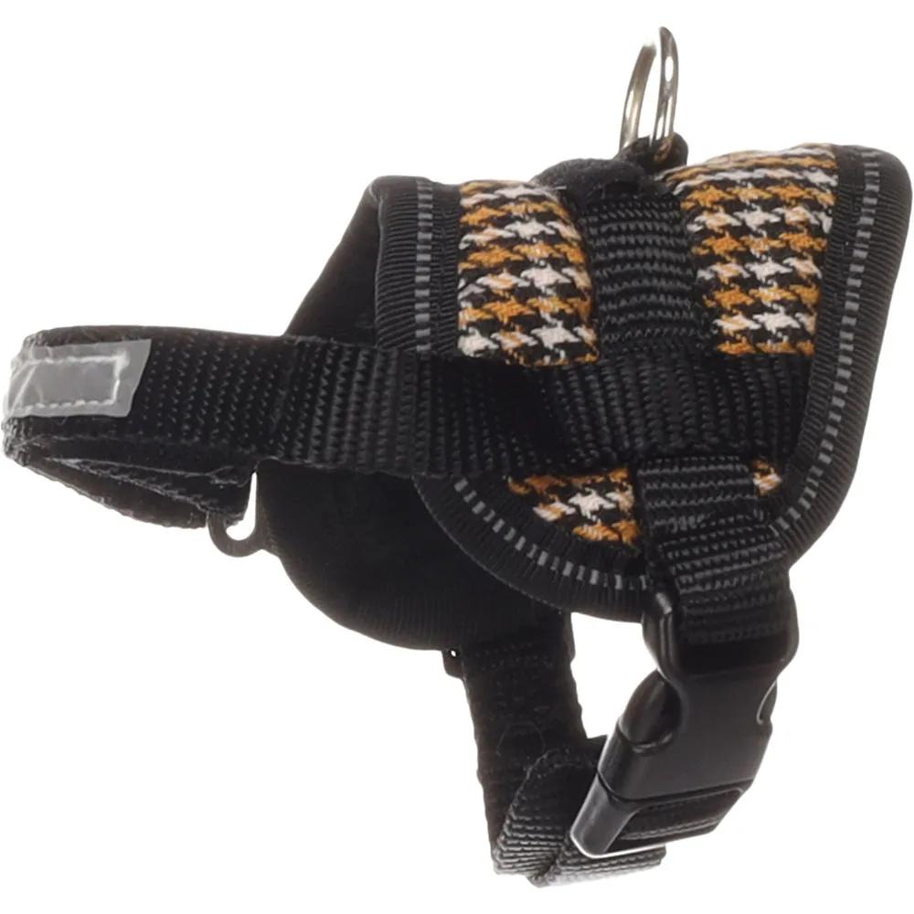 flamingo dog harness eeny meeny noir xs