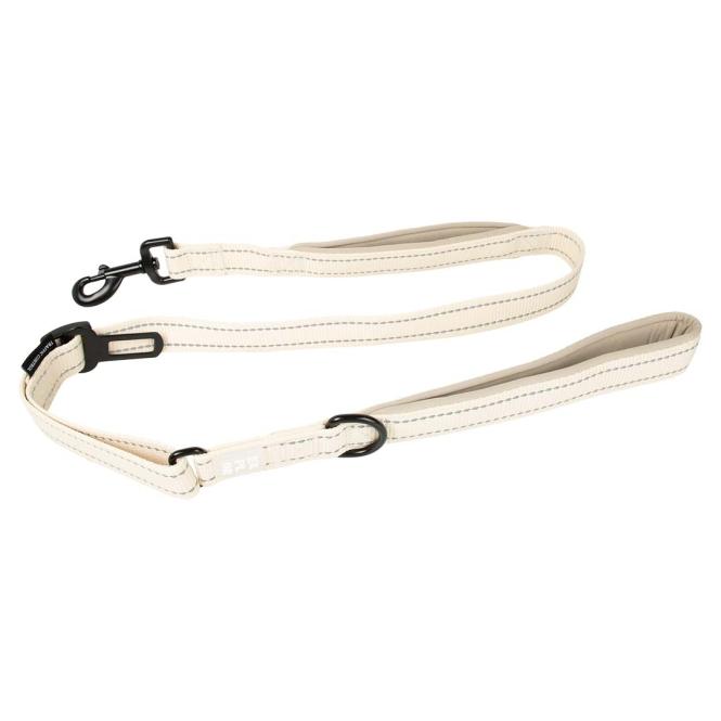 duvo+ dog leash explor ultimate fit on-the-road antique white 130cm-25mm
