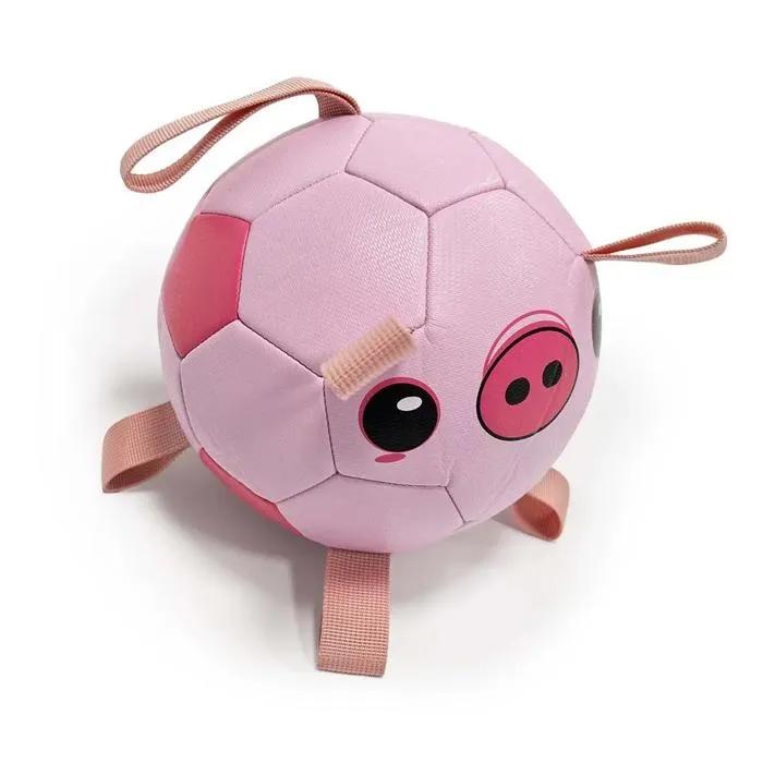 duvo+ dog toy football piggy rose 18.5cm