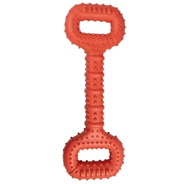 duvoplus dog toy riplay tugger red