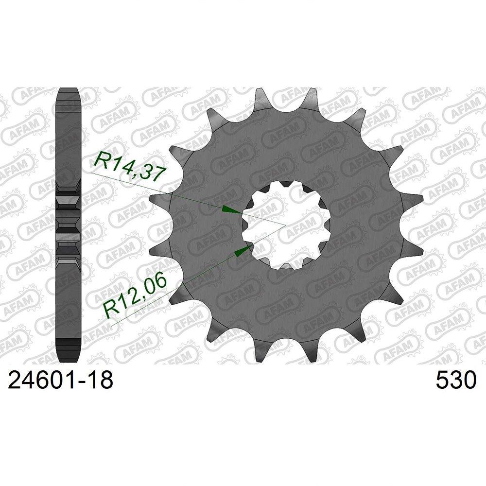 afam front sprocket 24601 17t