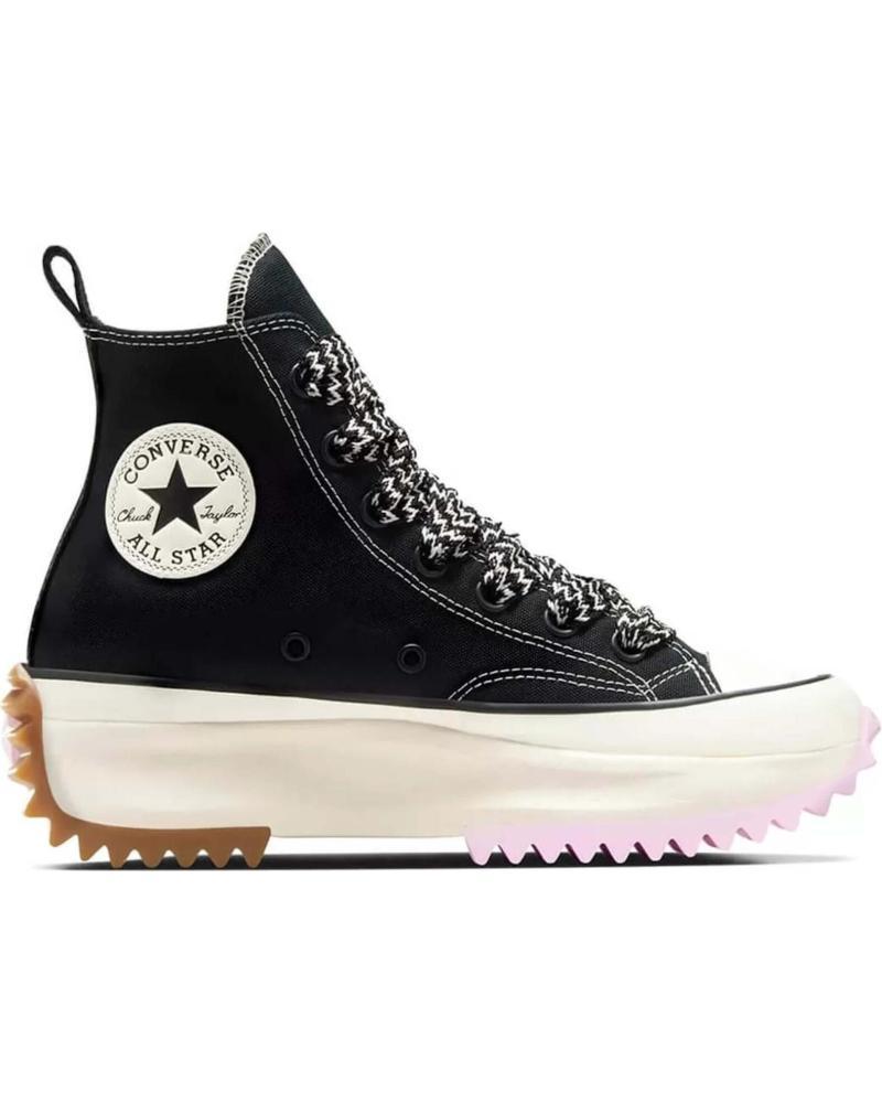 converse sneakers run star hike a10435c black/pink 40 eu