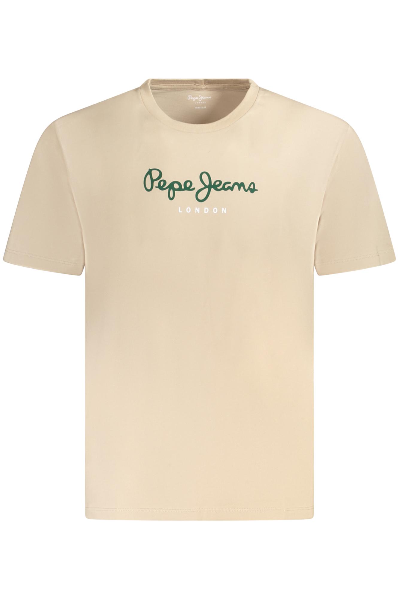 pepe jeans t-shirt eggo n beige s