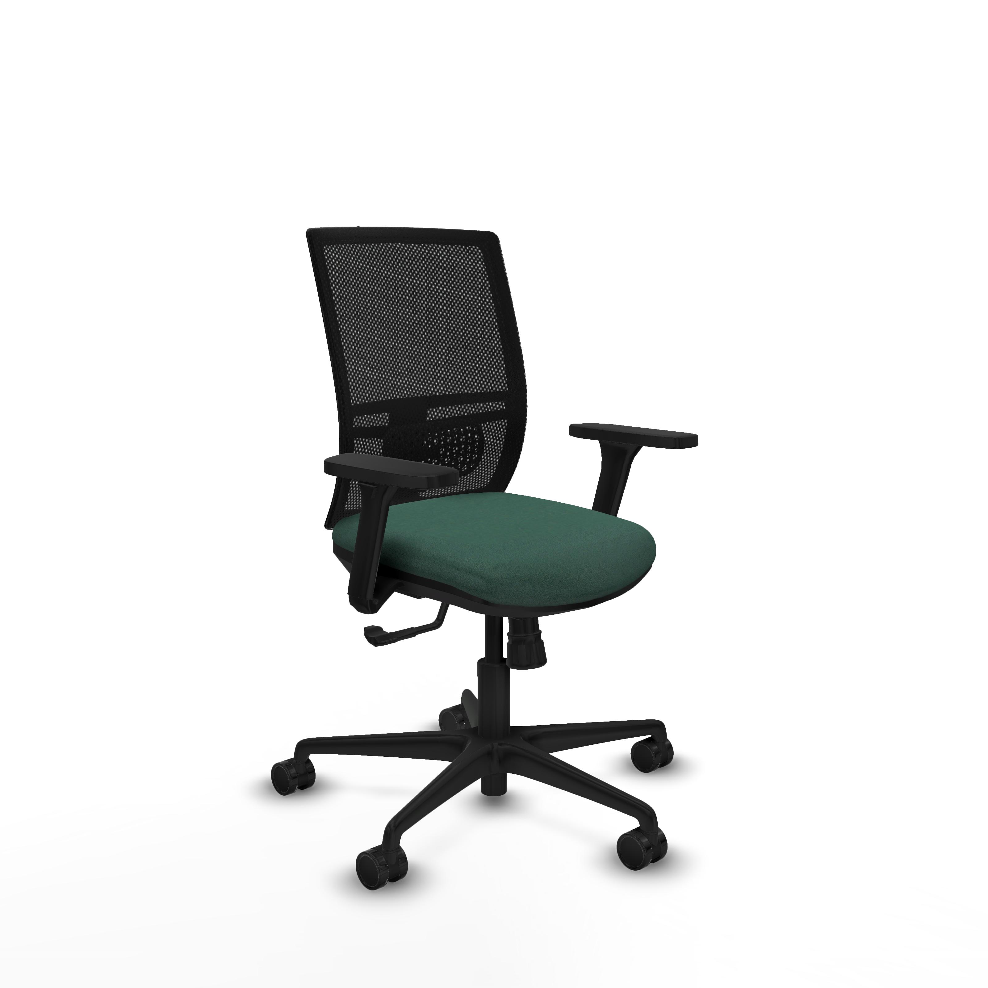piqueras y crespo office chair yunquera black/bottle green