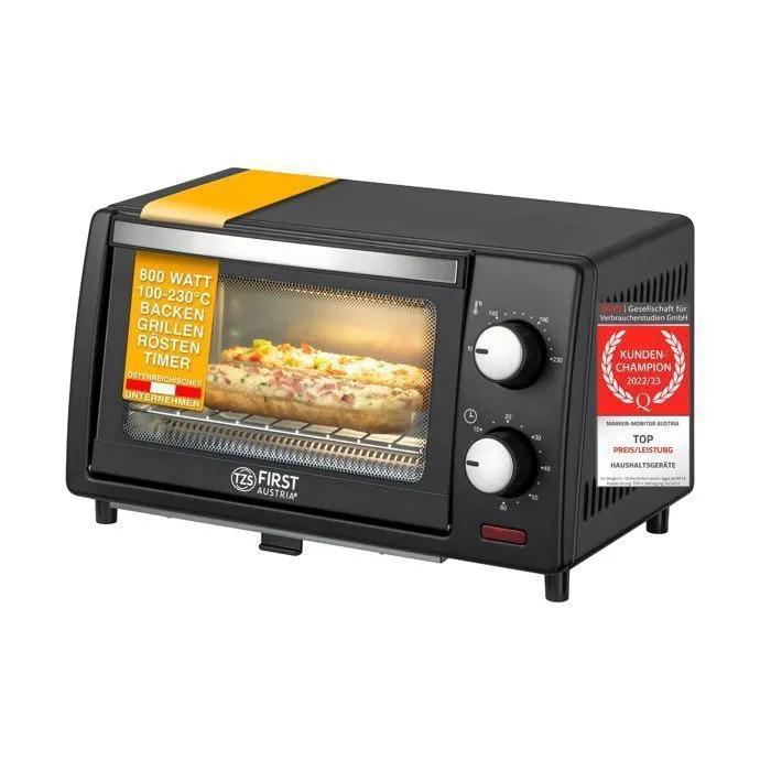 tzs mini oven 10l 800w temperature control up to 230c