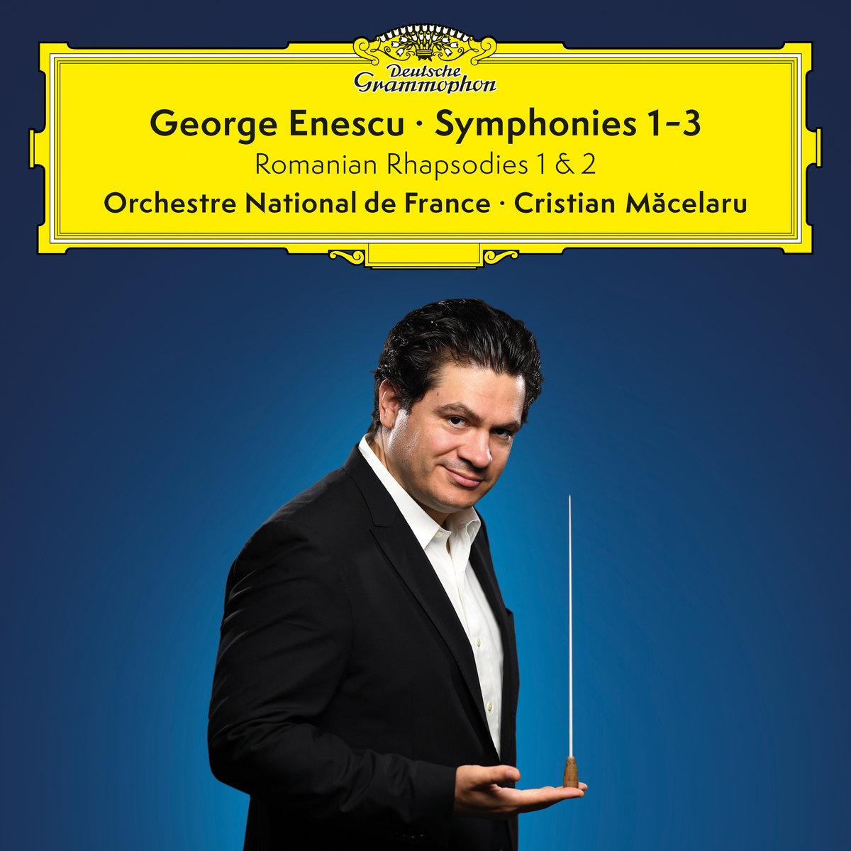 enescu classical music album symphonies 1-3 2 romanian rhapsodies 3 cd