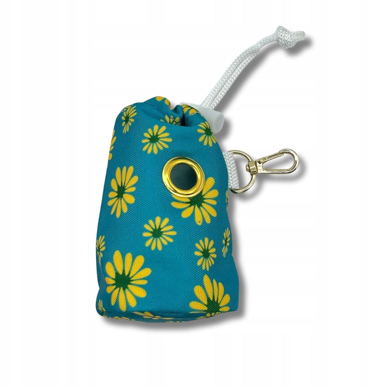 mr pretzel treat bag turquoise