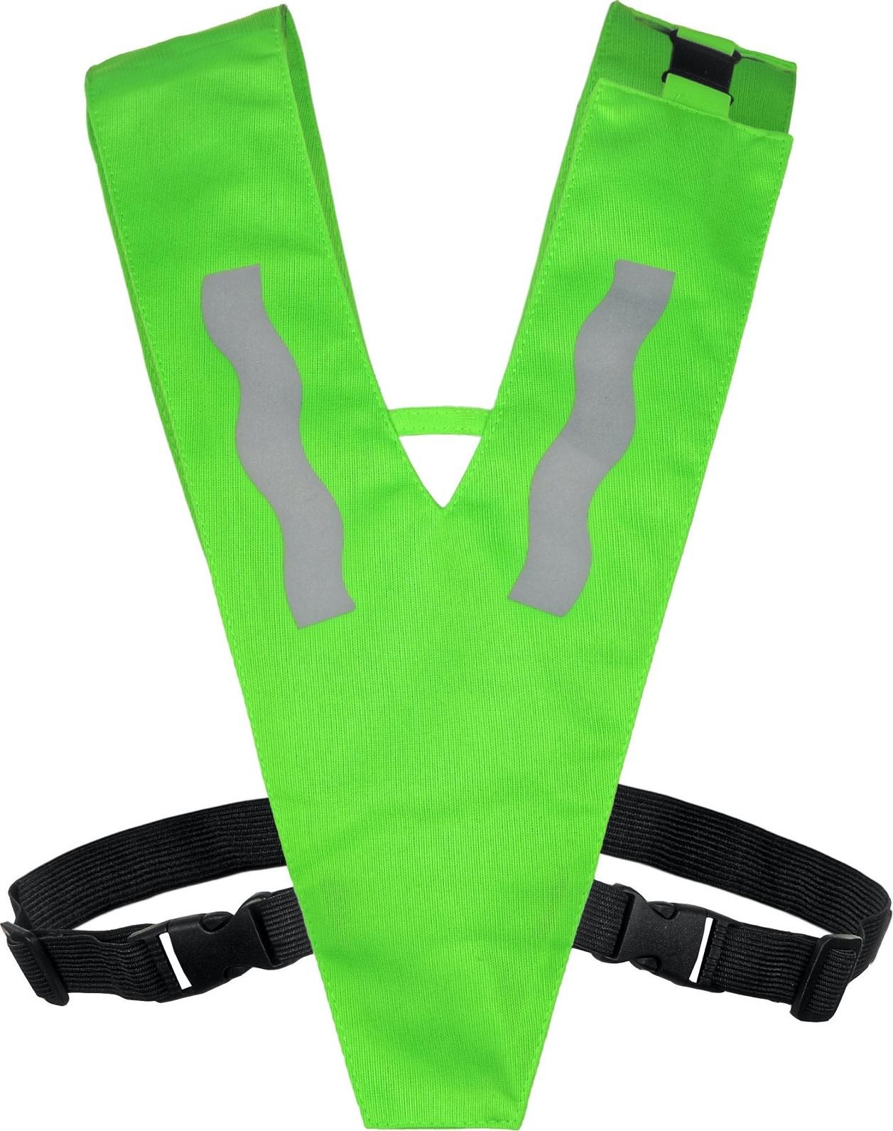korntex safety collar kids neon green xs