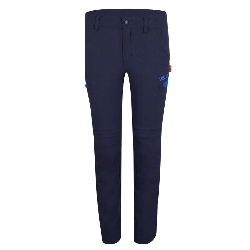 trollkids zip-off pants kjerag blue 104 cm